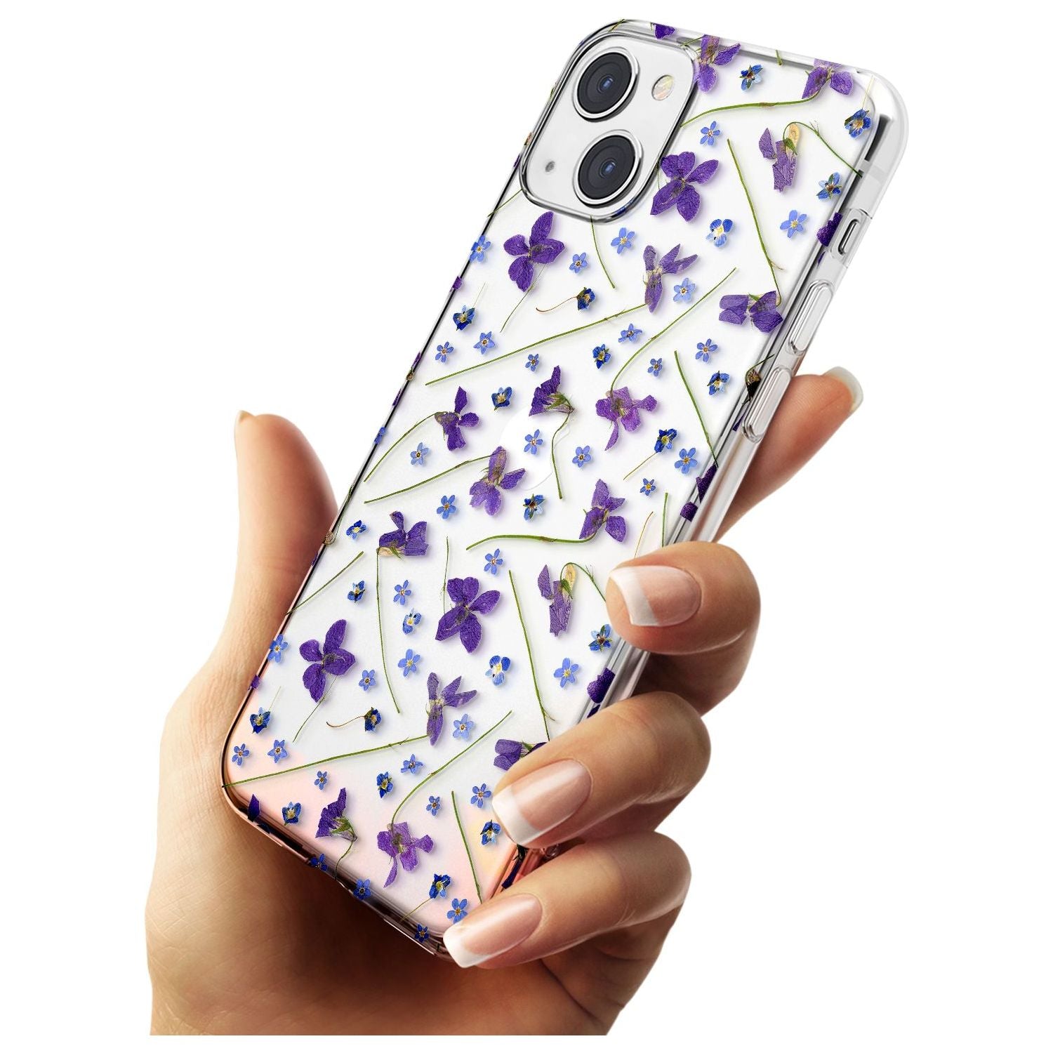 Pressed Violet Flower