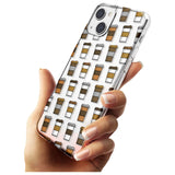 Coffee Cup Pattern Slim Phone Case for iPhone 13 & 13 Mini