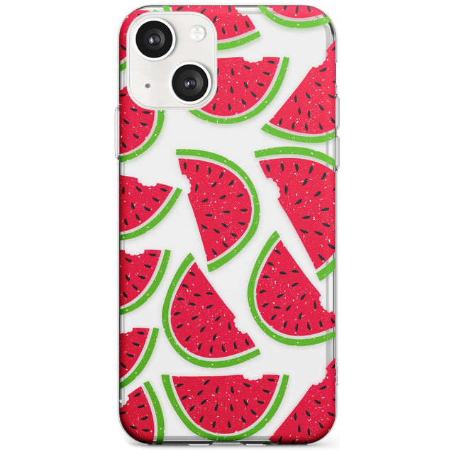 Watermelon Pattern Slim Phone Case for iPhone 13 & 13 Mini
