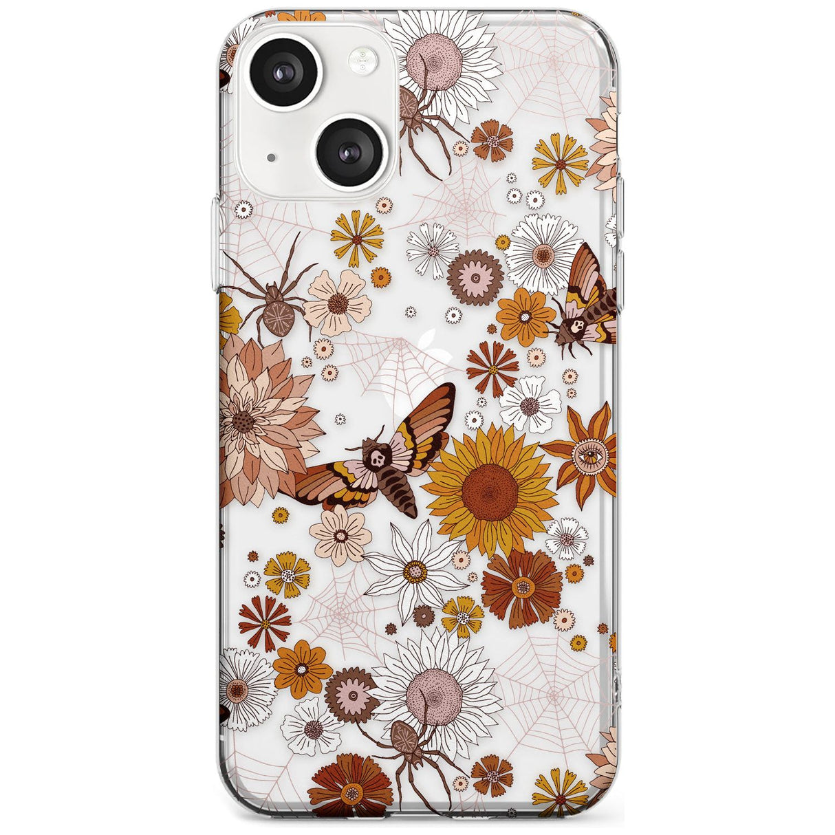 Halloween Wildlife Phone Case iPhone 13 Mini / Clear Case,iPhone 13 / Clear Case,iPhone 14 Plus / Clear Case,iPhone 14 / Clear Case Blanc Space