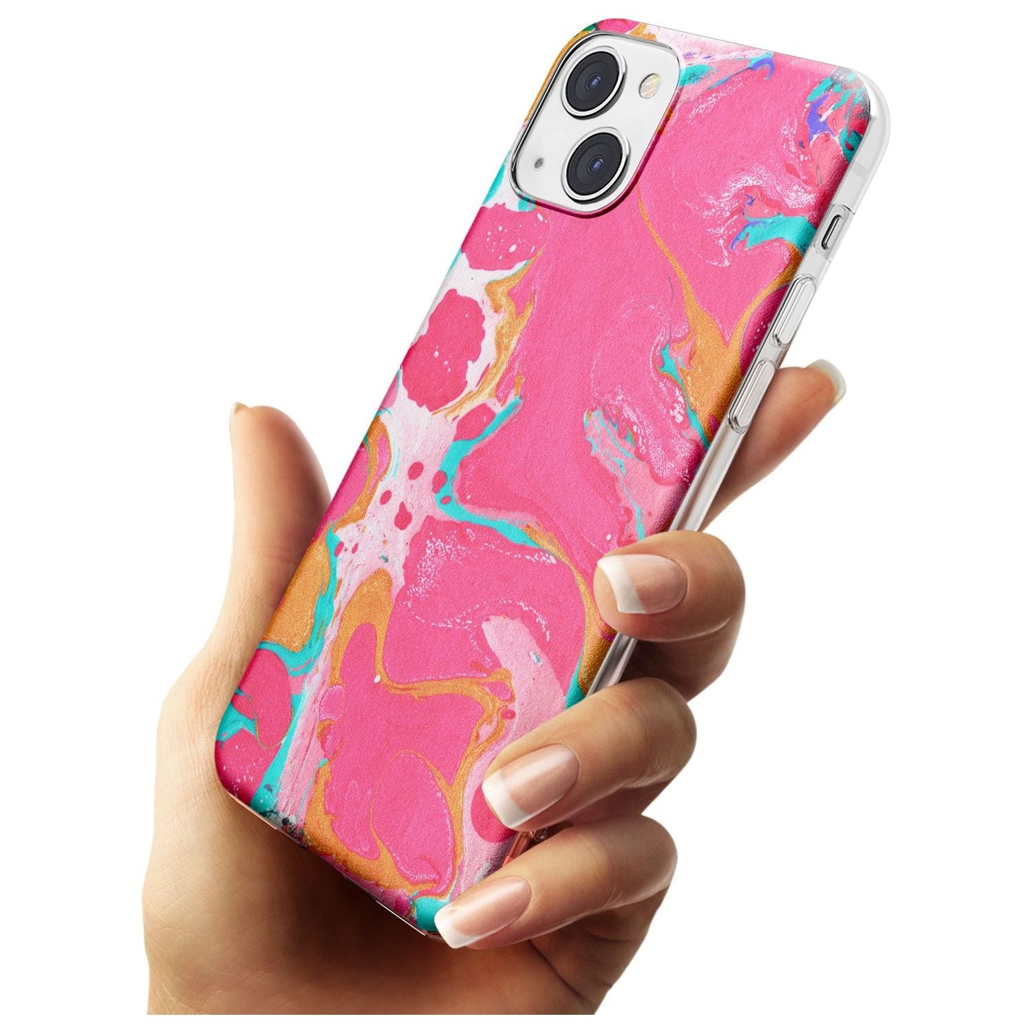 Vibrant Marbled Paper