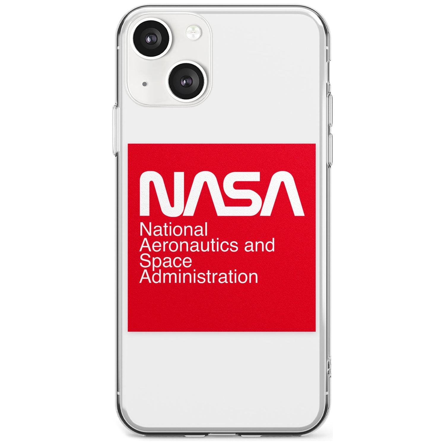 NASA The Worm Box Slim Phone Case for iPhone 13 & 13 Mini