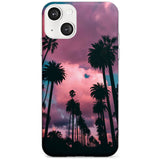 Palm Tree Sunset Photograph Phone Case iPhone 13 / Clear Case,iPhone 13 Mini / Clear Case,iPhone 14 / Clear Case,iPhone 14 Plus / Clear Case Blanc Space