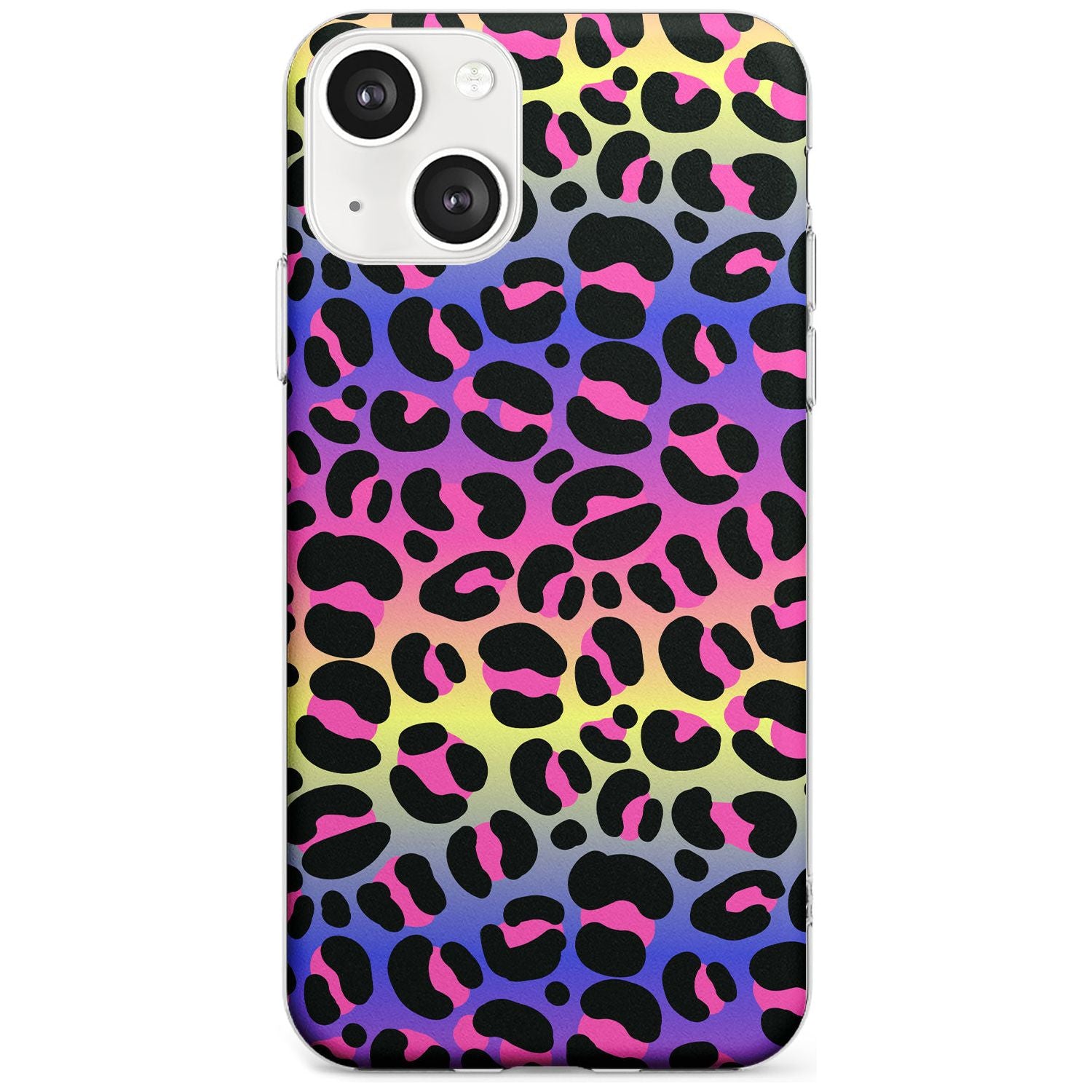 Rainbow Gradient Leopard