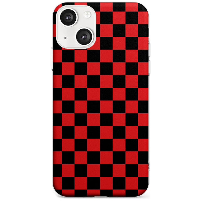 Red Black Checkered