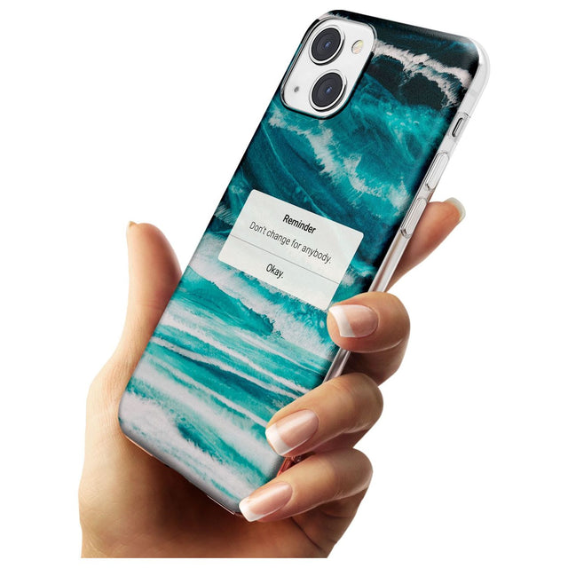 "Don't Change" iPhone Reminder Phone Case iPhone 15 Pro Max / Black Impact Case,iPhone 15 Plus / Black Impact Case,iPhone 15 Pro / Black Impact Case,iPhone 15 / Black Impact Case,iPhone 15 Pro Max / Impact Case,iPhone 15 Plus / Impact Case,iPhone 15 Pro / Impact Case,iPhone 15 / Impact Case,iPhone 15 Pro Max / Magsafe Black Impact Case,iPhone 15 Plus / Magsafe Black Impact Case,iPhone 15 Pro / Magsafe Black Impact Case,iPhone 15 / Magsafe Black Impact Case,iPhone 14 Pro Max / Black Impact Case,iPhone 14 Plu