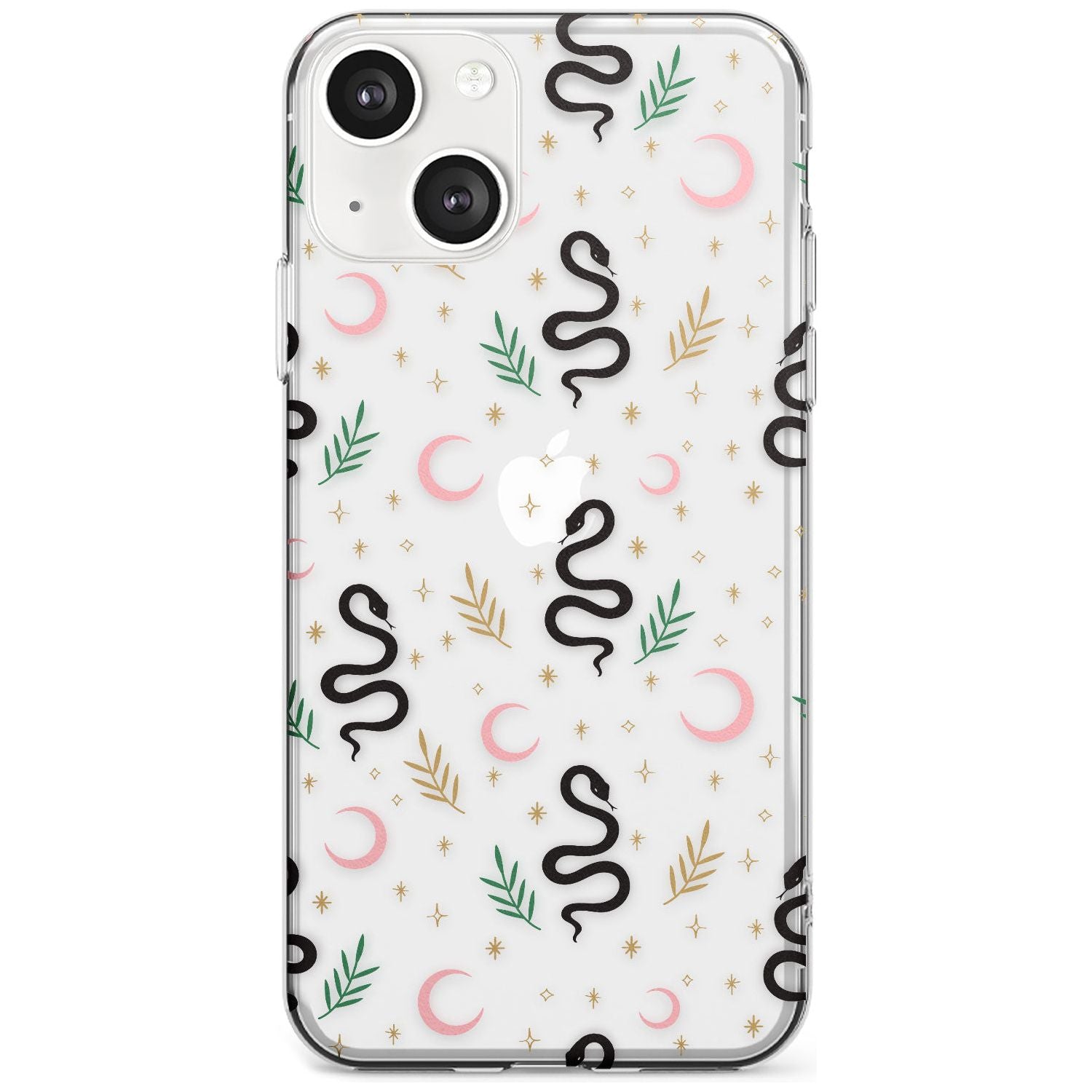 Snake & Moon Pattern