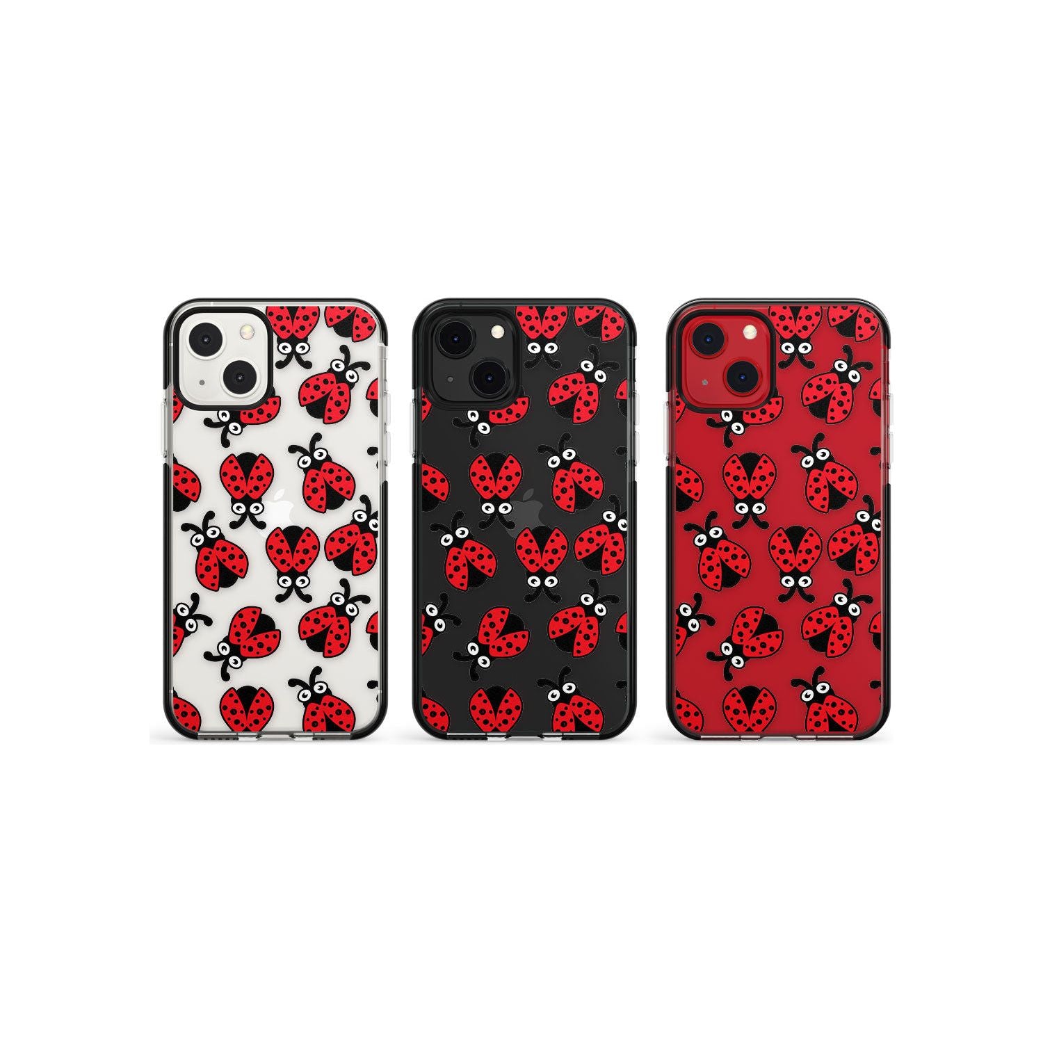 Ladybug PatternPhone Case for iPhone 13 Mini