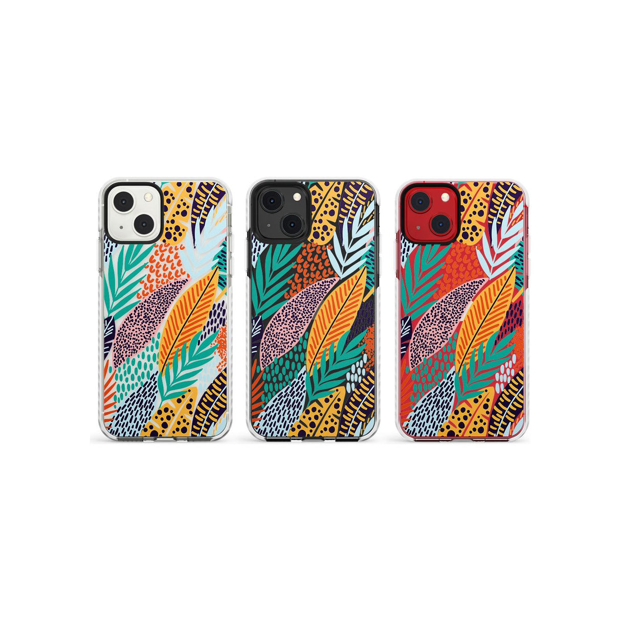 Abstract LeavesPhone Case for iPhone 13 Mini