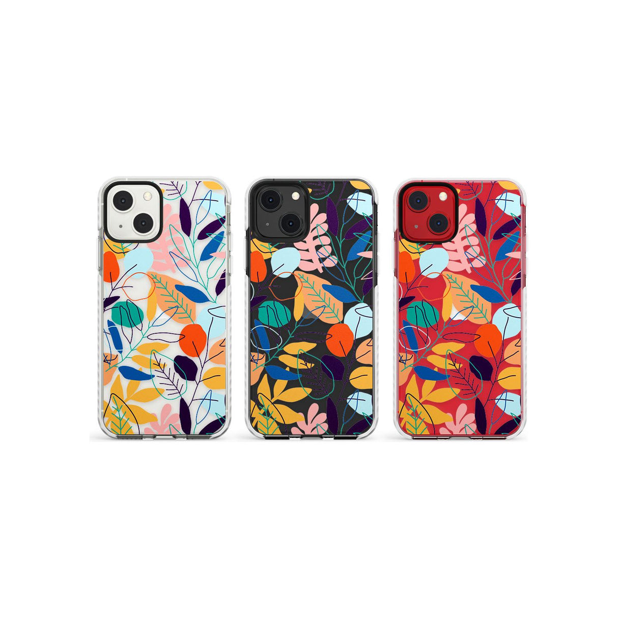 Abstract LeavesPhone Case for iPhone 13 Mini