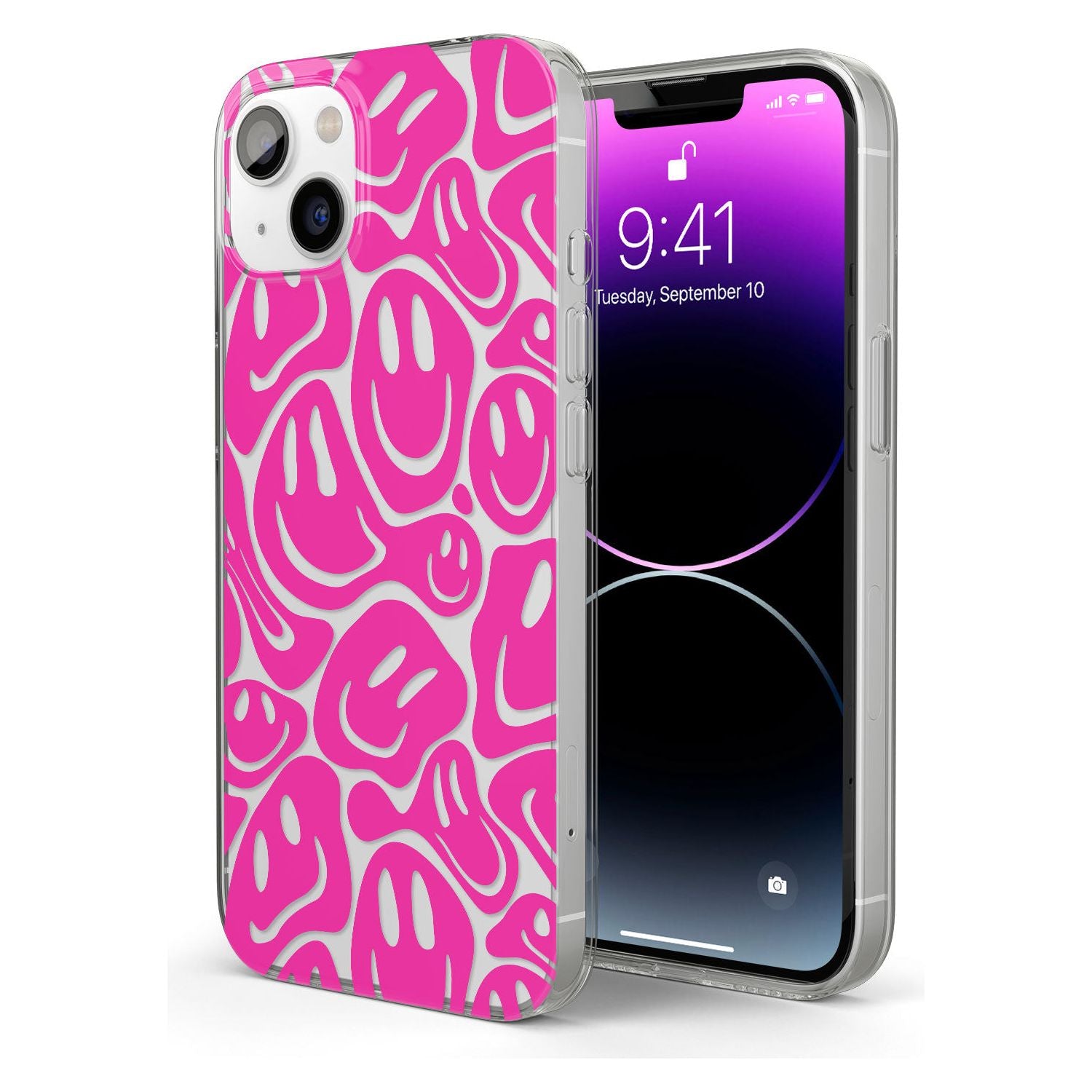 Blue Acid FacesPhone Case for iPhone 13 Mini