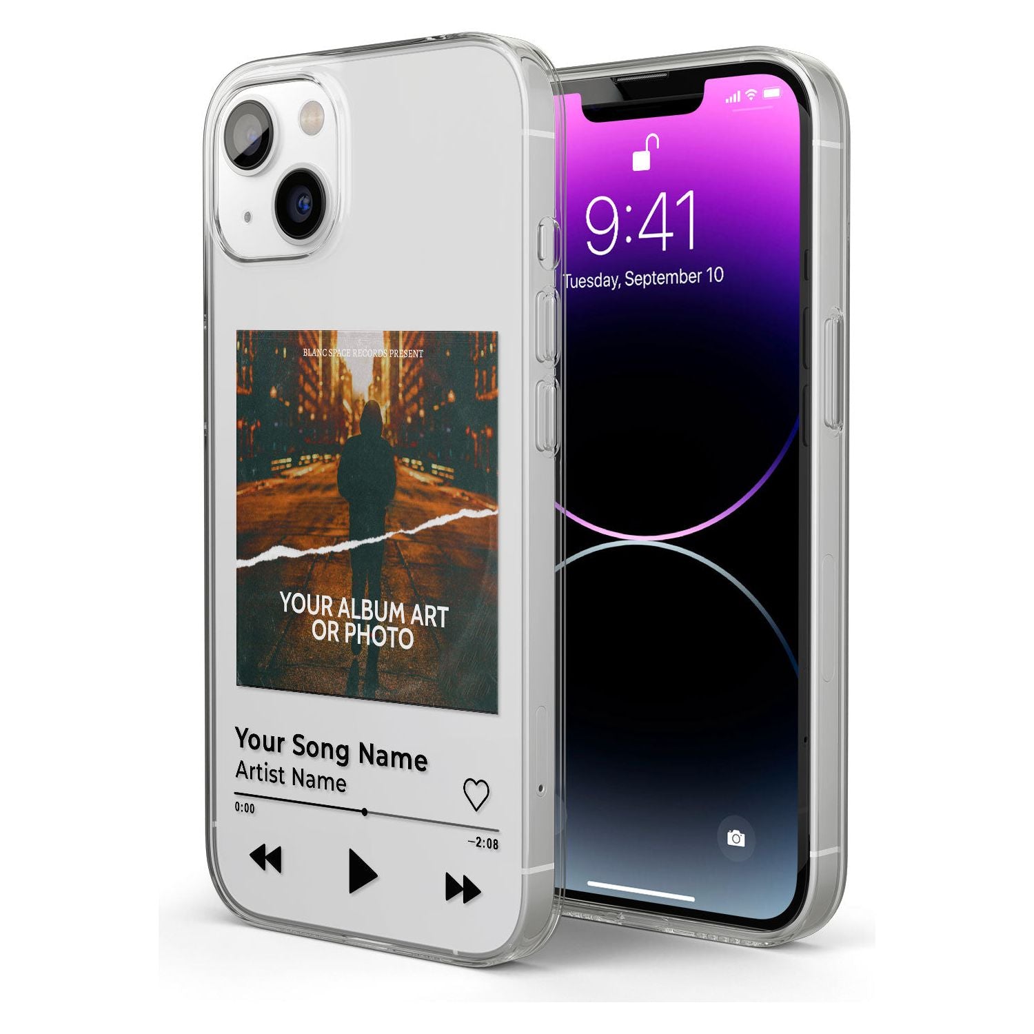 Personalised Album Art Phone Case for iPhone 13 Mini
