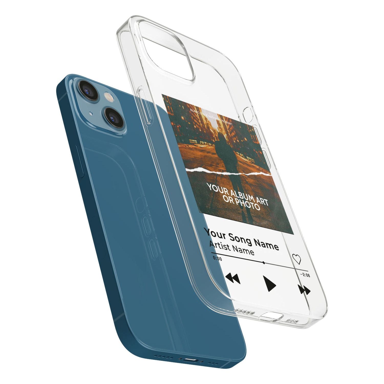 Personalised Album Art Phone Case for iPhone 13 Mini
