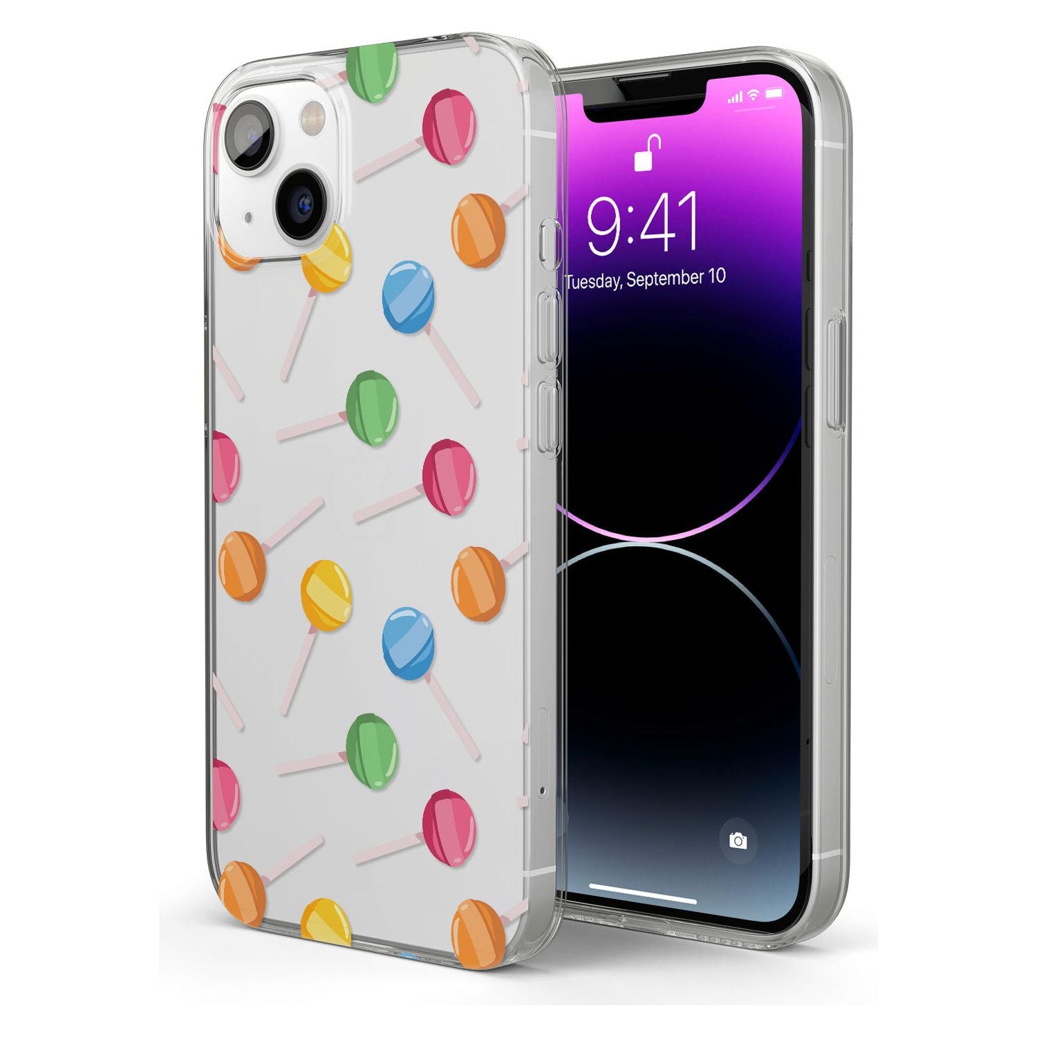 Lollipop PatternPhone Case for iPhone 13 Mini