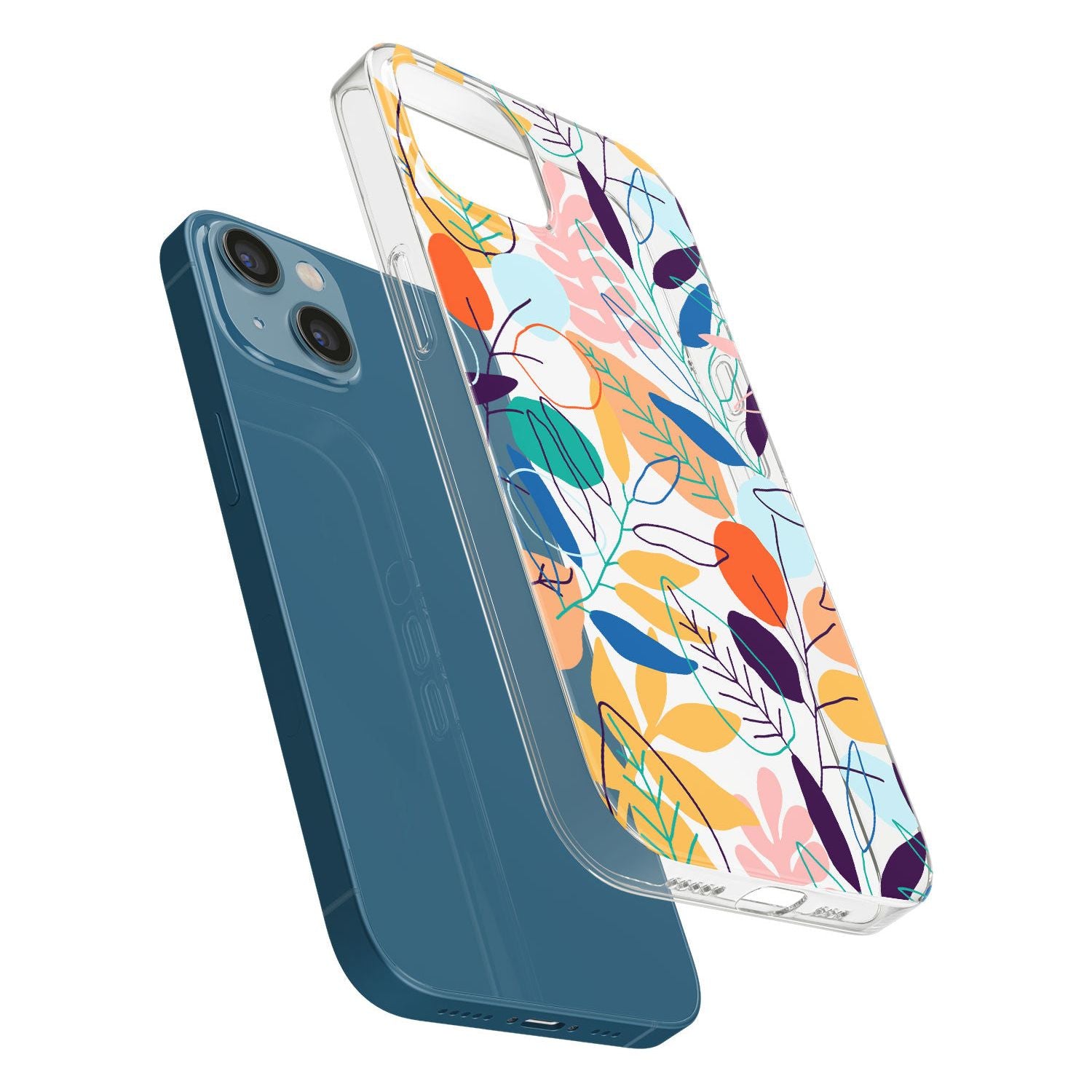 Abstract LeavesPhone Case for iPhone 13 Mini