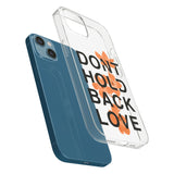 Don't Hold Back Love - Blue & WhitePhone Case for iPhone 13 Mini