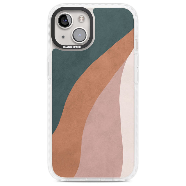 Lush Abstract Watercolour: Design #7 Phone Case iPhone 13 / Impact Case,iPhone 14 / Impact Case,iPhone 15 Plus / Impact Case,iPhone 15 / Impact Case Blanc Space