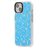 Blue Acid FacesPhone Case for iPhone 14