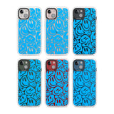 Blue Acid FacesPhone Case for iPhone 14