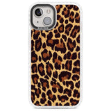 Gold Leopard Print Phone Case iPhone 13 / Impact Case,iPhone 14 / Impact Case,iPhone 15 / Impact Case,iPhone 15 Plus / Impact Case Blanc Space