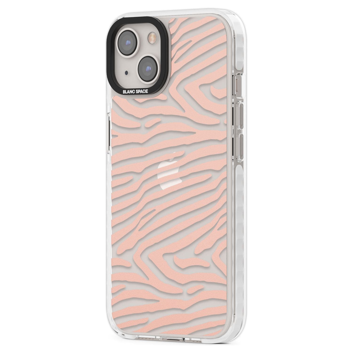 Horizontal Zebra Stripes Transparent Animal Print