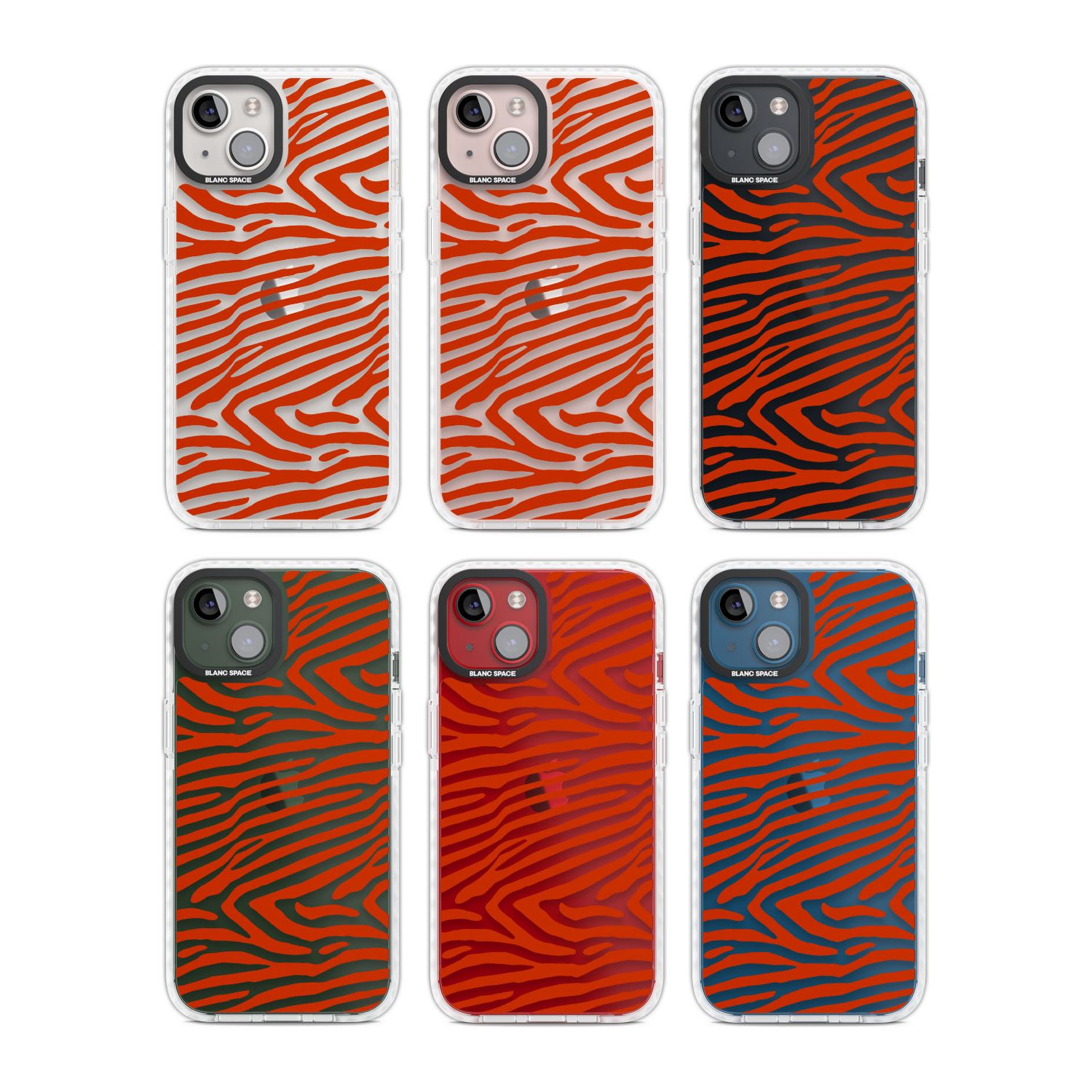 Horizontal Zebra Stripes Transparent Animal Print
