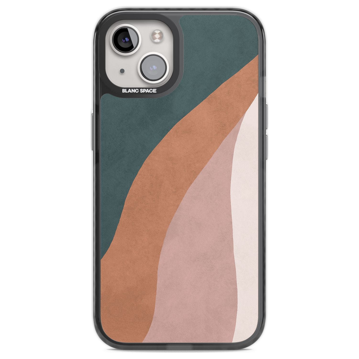 Lush Abstract Watercolour: Design #7 Phone Case iPhone 12 / Black Impact Case,iPhone 13 / Black Impact Case,iPhone 12 Pro / Black Impact Case,iPhone 14 / Black Impact Case,iPhone 15 Plus / Black Impact Case,iPhone 15 / Black Impact Case Blanc Space