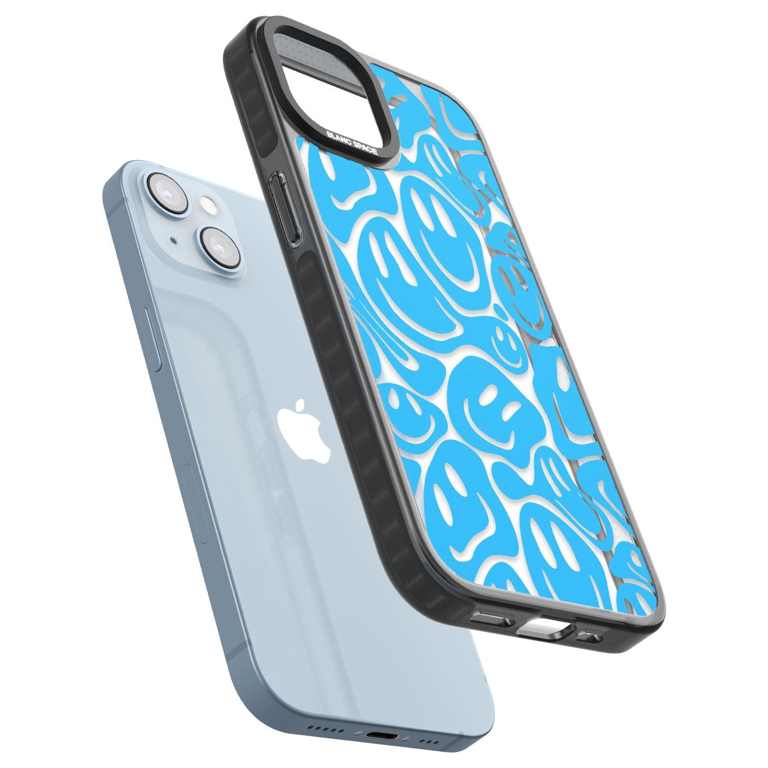 Blue Acid FacesPhone Case for iPhone 14