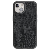 Black Snakeskin Phone Case iPhone 13 / Black Impact Case,iPhone 14 / Black Impact Case,iPhone 15 / Black Impact Case,iPhone 15 Plus / Black Impact Case Blanc Space