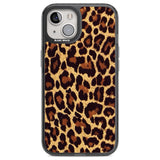 Gold Leopard Print Phone Case iPhone 13 / Black Impact Case,iPhone 14 / Black Impact Case,iPhone 15 / Black Impact Case,iPhone 15 Plus / Black Impact Case Blanc Space