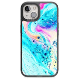 Ocean White Bath Bomb Phone Case iPhone 12 / Black Impact Case,iPhone 13 / Black Impact Case,iPhone 12 Pro / Black Impact Case,iPhone 14 / Black Impact Case,iPhone 15 Plus / Black Impact Case,iPhone 15 / Black Impact Case Blanc Space