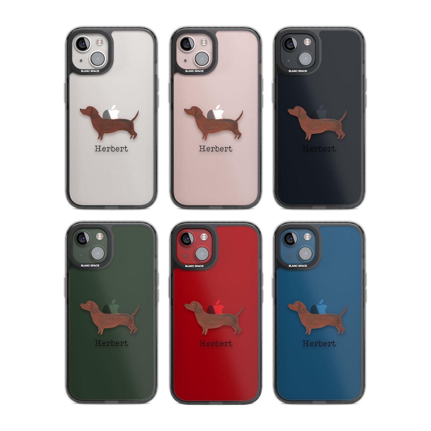 Personalised Hand Painted Sausage Dog