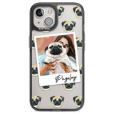 Personalised Pug - Dog Photo Custom Phone Case iPhone 12 / Black Impact Case,iPhone 13 / Black Impact Case,iPhone 12 Pro / Black Impact Case,iPhone 14 / Black Impact Case,iPhone 15 Plus / Black Impact Case,iPhone 15 / Black Impact Case Blanc Space