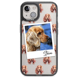 Personalised Cocker Spaniel - Dog Photo Custom Phone Case iPhone 12 / Black Impact Case,iPhone 13 / Black Impact Case,iPhone 12 Pro / Black Impact Case,iPhone 14 / Black Impact Case,iPhone 15 Plus / Black Impact Case,iPhone 15 / Black Impact Case Blanc Space