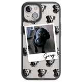 Personalised Labrador, Black - Dog Photo Custom Phone Case iPhone 12 / Black Impact Case,iPhone 13 / Black Impact Case,iPhone 12 Pro / Black Impact Case,iPhone 14 / Black Impact Case,iPhone 15 Plus / Black Impact Case,iPhone 15 / Black Impact Case Blanc Space