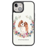 Personalised Cavalier King Charles Portrait Spaniel Custom Phone Case iPhone 12 / Black Impact Case,iPhone 13 / Black Impact Case,iPhone 12 Pro / Black Impact Case,iPhone 14 / Black Impact Case,iPhone 15 Plus / Black Impact Case,iPhone 15 / Black Impact Case Blanc Space