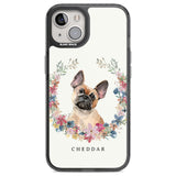 Personalised Tan French Bulldog Watercolour Dog Portrait Custom Phone Case iPhone 12 / Black Impact Case,iPhone 13 / Black Impact Case,iPhone 12 Pro / Black Impact Case,iPhone 14 / Black Impact Case,iPhone 15 Plus / Black Impact Case,iPhone 15 / Black Impact Case Blanc Space