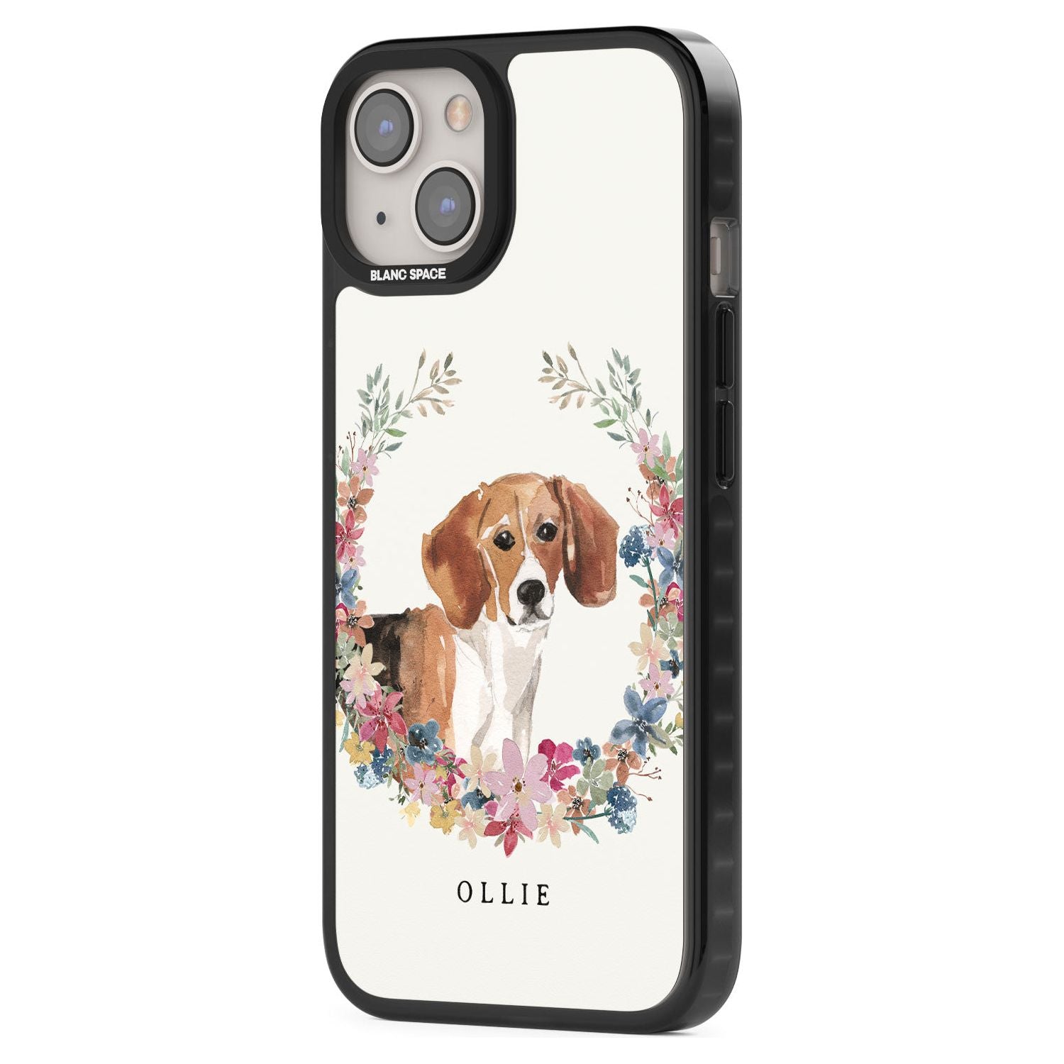 Personalised Beagle - Watercolour Dog Portrait