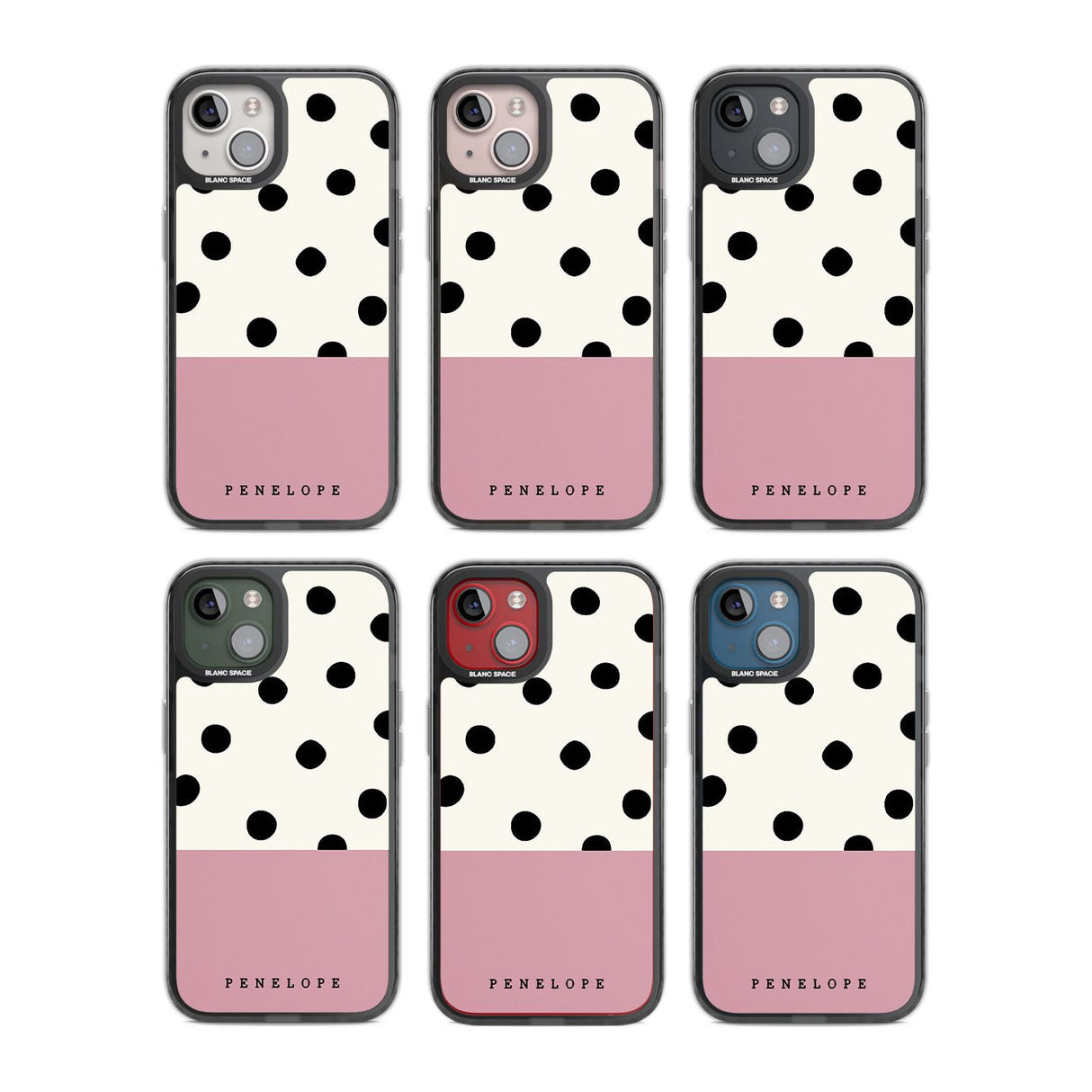 Personalised Pink Border Polka Dot Custom Phone Case iPhone 15 Pro Max / Black Impact Case,iPhone 15 Plus / Black Impact Case,iPhone 15 Pro / Black Impact Case,iPhone 15 / Black Impact Case,iPhone 15 Pro Max / Impact Case,iPhone 15 Plus / Impact Case,iPhone 15 Pro / Impact Case,iPhone 15 / Impact Case,iPhone 15 Pro Max / Magsafe Black Impact Case,iPhone 15 Plus / Magsafe Black Impact Case,iPhone 15 Pro / Magsafe Black Impact Case,iPhone 15 / Magsafe Black Impact Case,iPhone 14 Pro Max / Black Impact Case,iP