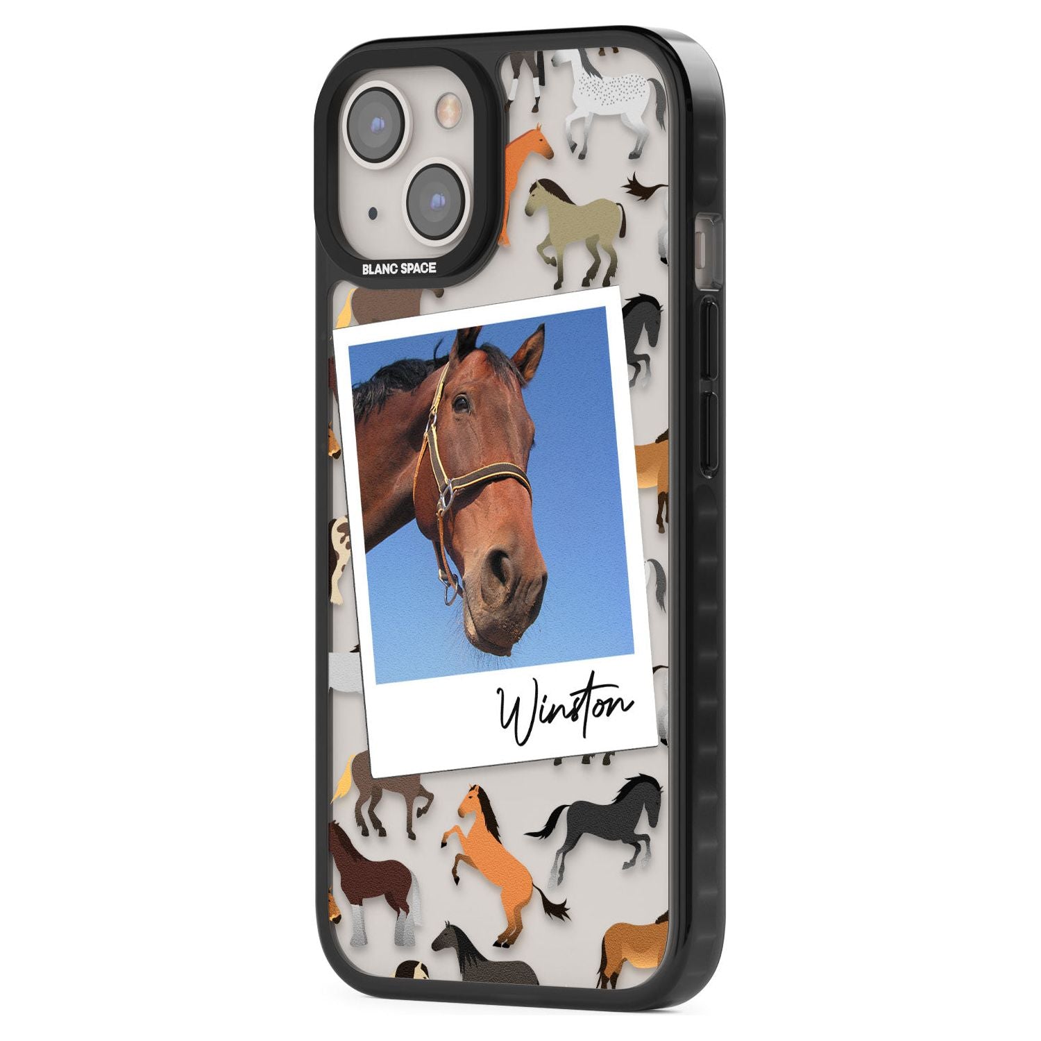 Personalised Horse Polaroid