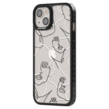 Personalised Abstract Faces Phone Case for iPhone 14