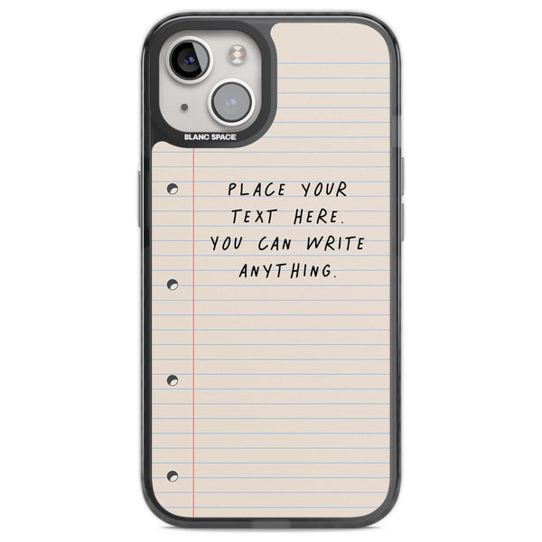 Personalised Lined Paper