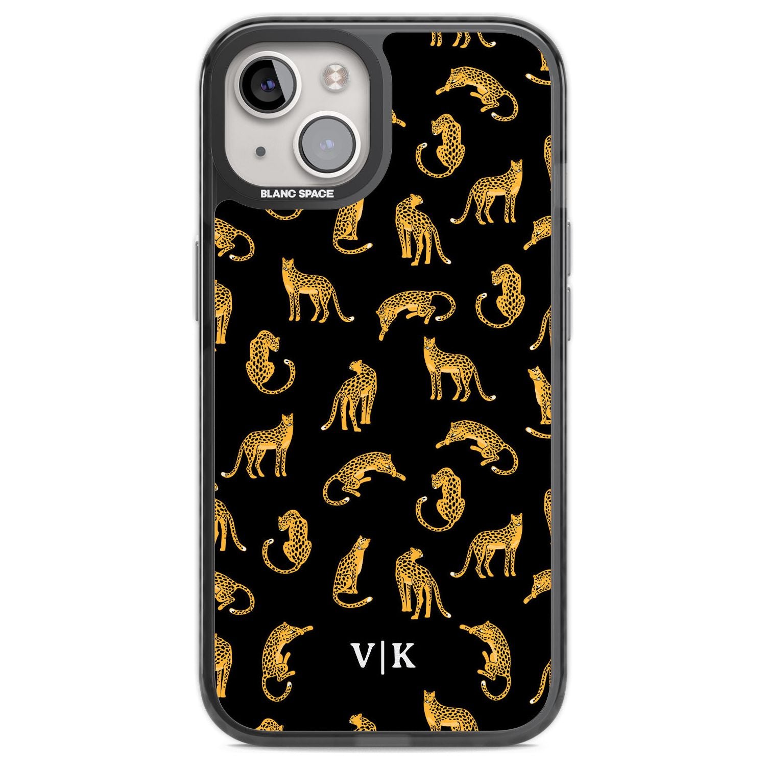 Personalised Cheetah Pattern: Black