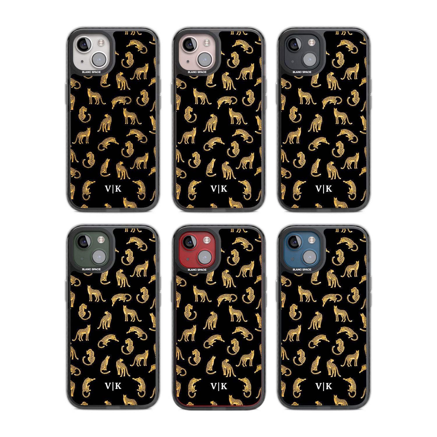 Personalised Cheetah Pattern: Black