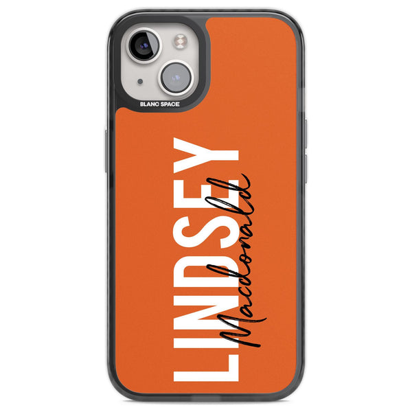 Personalised Bold Name: Orange