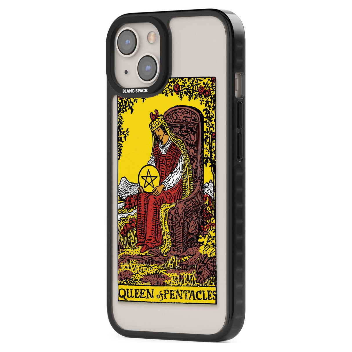 Personalised Queen of Pentacles Tarot Card - Colour Phone Case iPhone 15 Pro Max / Black Impact Case,iPhone 15 Plus / Black Impact Case,iPhone 15 Pro / Black Impact Case,iPhone 15 / Black Impact Case,iPhone 15 Pro Max / Impact Case,iPhone 15 Plus / Impact Case,iPhone 15 Pro / Impact Case,iPhone 15 / Impact Case,iPhone 15 Pro Max / Magsafe Black Impact Case,iPhone 15 Plus / Magsafe Black Impact Case,iPhone 15 Pro / Magsafe Black Impact Case,iPhone 15 / Magsafe Black Impact Case,iPhone 14 Pro Max / Black Impa