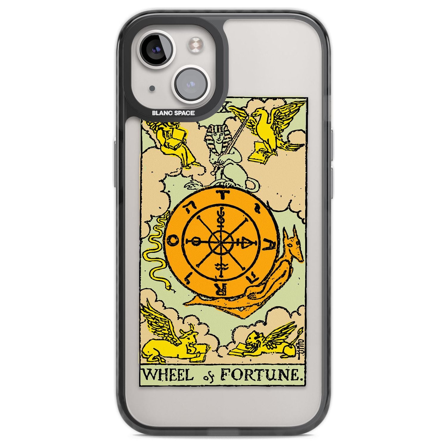 Personalised Wheel of Fortune Tarot Card - Colour