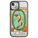 Personalised The World Tarot Card - Colour Custom Phone Case iPhone 12 / Black Impact Case,iPhone 13 / Black Impact Case,iPhone 12 Pro / Black Impact Case,iPhone 14 / Black Impact Case,iPhone 15 Plus / Black Impact Case,iPhone 15 / Black Impact Case Blanc Space