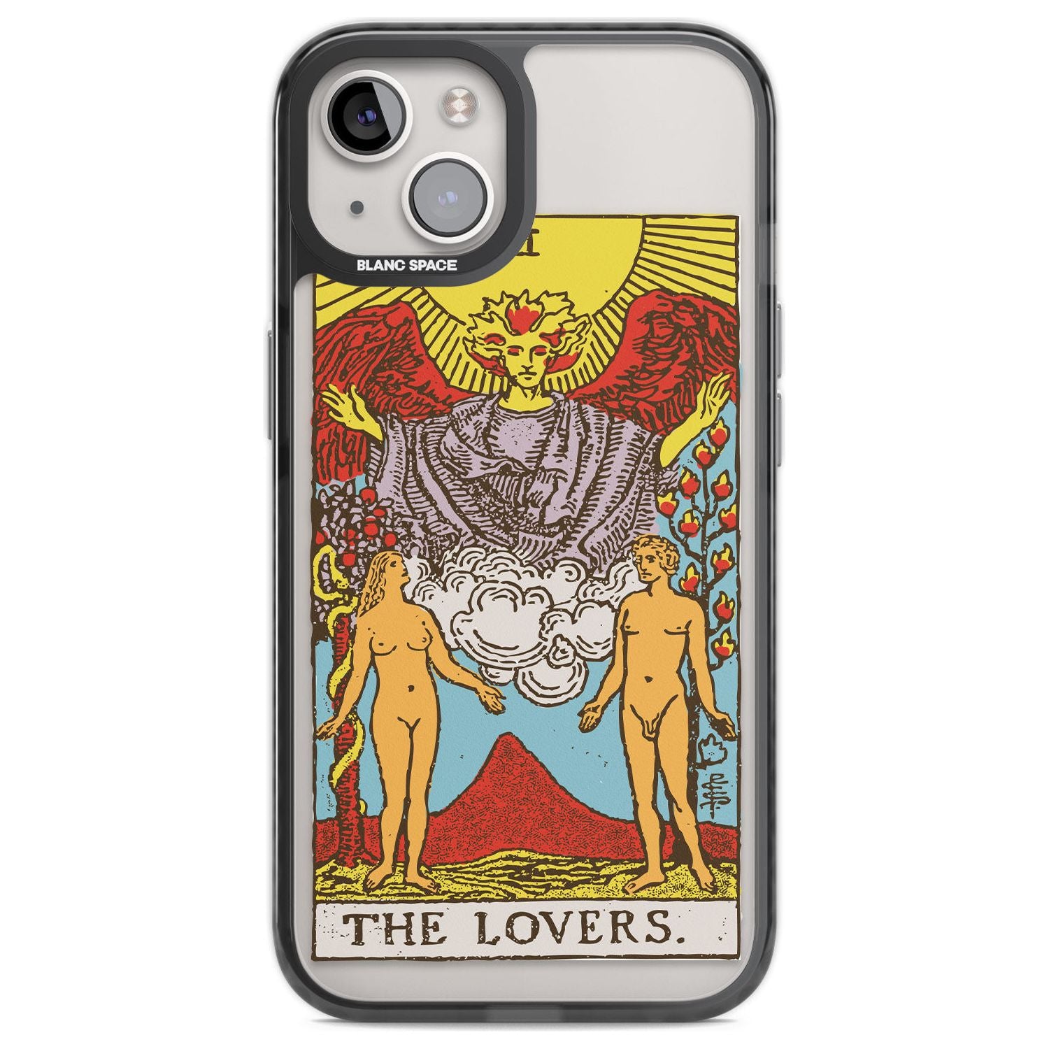 Personalised The Lovers Tarot Card - Colour