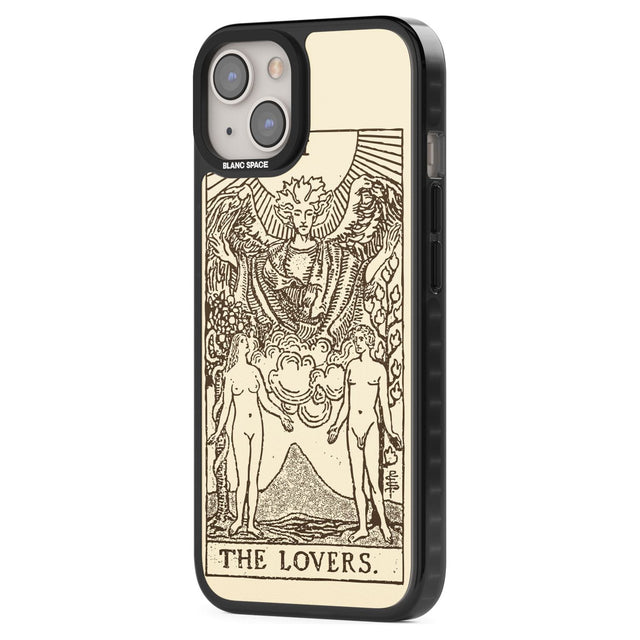 Personalised The Lovers Tarot Card - Solid Cream Custom Phone Case iPhone 15 Pro Max / Black Impact Case,iPhone 15 Plus / Black Impact Case,iPhone 15 Pro / Black Impact Case,iPhone 15 / Black Impact Case,iPhone 15 Pro Max / Impact Case,iPhone 15 Plus / Impact Case,iPhone 15 Pro / Impact Case,iPhone 15 / Impact Case,iPhone 15 Pro Max / Magsafe Black Impact Case,iPhone 15 Plus / Magsafe Black Impact Case,iPhone 15 Pro / Magsafe Black Impact Case,iPhone 15 / Magsafe Black Impact Case,iPhone 14 Pro Max / Black 